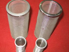 Wire Cloth Filter Tubes with Rings