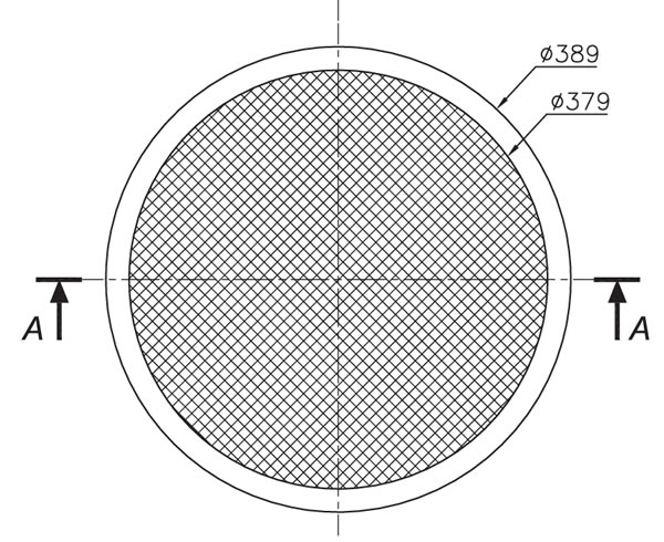 Spot welded stainless steel round screen extruder filter mesh for extrusion machines