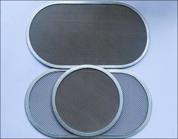 Extruder Filter Mesh Disc For PE Plastic Extruder Machine